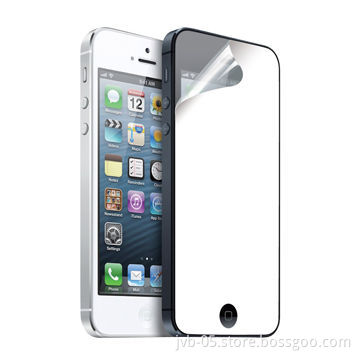 Mirror Screen Guard for iPhone 5C with Anti-scratch and Anti-dust, Low-adhesive Easy to Remove
